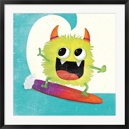 Framed Xtreme Monsters III Print