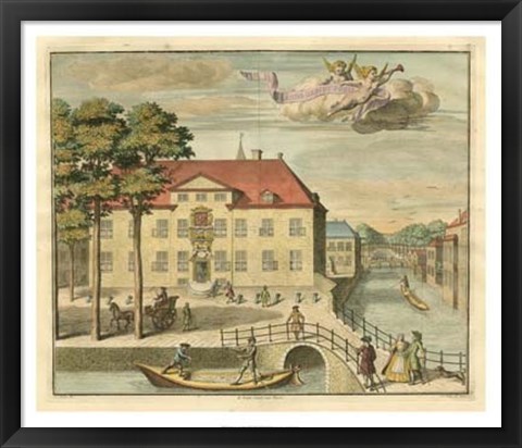 Framed Scenes of the Hague III Print