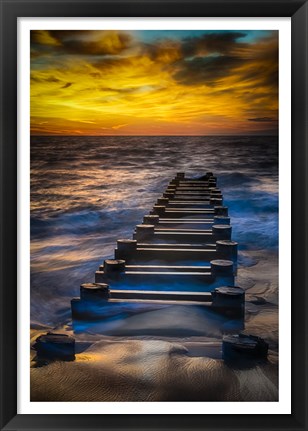Framed Outfall at Sunrise #2 Print