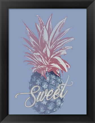Framed Pineapple Sweet Print
