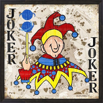 Framed Joker II Print