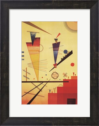 Framed Merry Structure Print