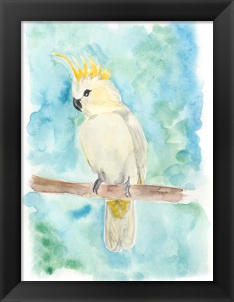 Framed Sweet Tropical Bird II Print