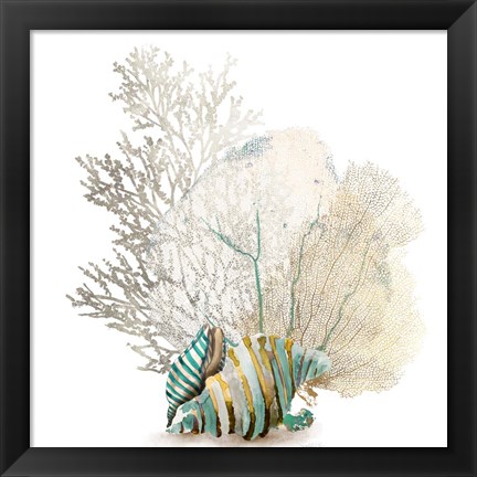 Framed Coral II Print