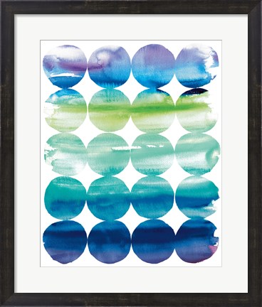 Framed Summer Dots v.2 Print