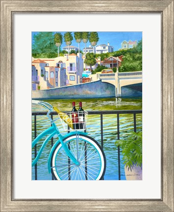 Framed Beach Cruisers Print