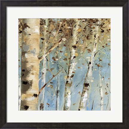 Framed White Forest IV Print