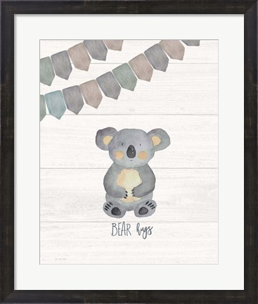 Framed Bear Hugs Print