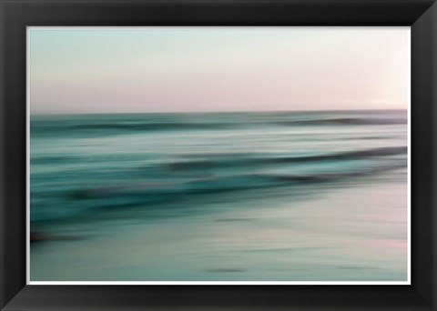 Framed Ocean Moves III Print