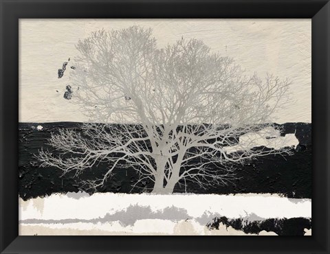 Framed Silver Tree Print