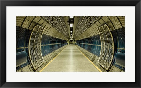 Framed London Metro 3 Print
