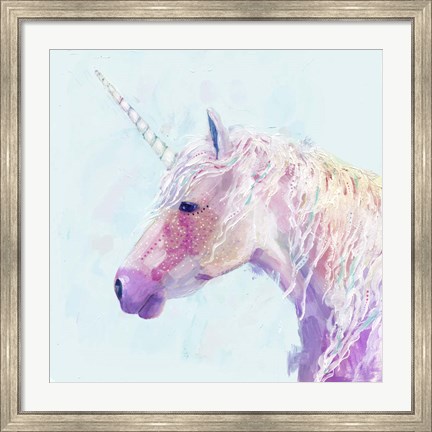 Framed Mystic Unicorn II Print