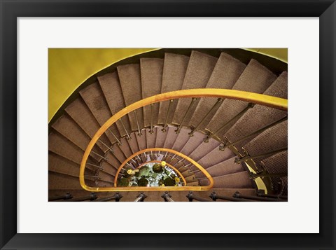 Framed Cosy Staircase Print