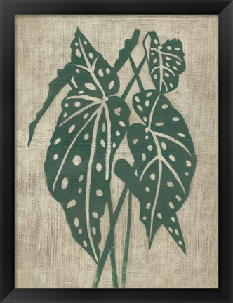 Framed Vintage Greenery II Print