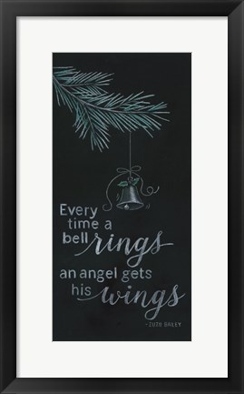 Framed Angel Wings Print