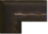 Black Coffee Pine Prairie moulding