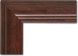 Walnut Petite Rounded moulding