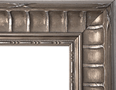 Ornate Silver with Antique Finish Front View