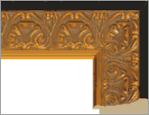 Antique Gold Milan Front View