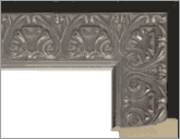 Antique Silver Milan Front View