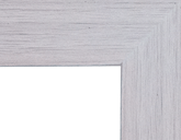 White Washed Light Marble Gray Front View