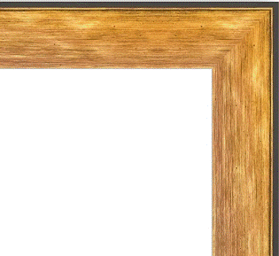 Modern Industrial Gold Brushed Slope Front View