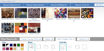 Filter and Browse Art