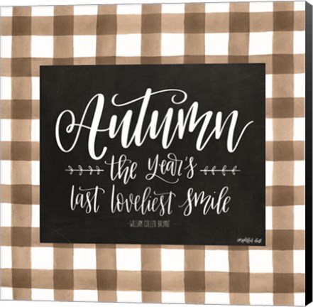 Framed Autumn Print