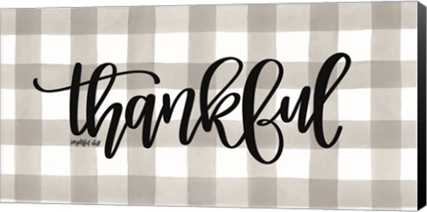 Framed Thankful Print