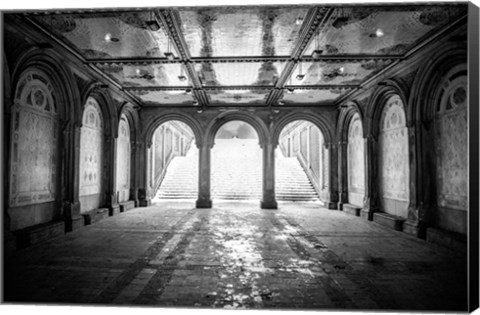 Framed Bethesda Terrace Print