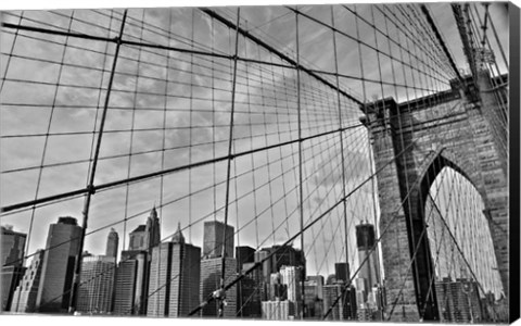 Framed Brooklyn Bridge Print