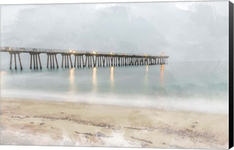 Framed Pier of Memory Print