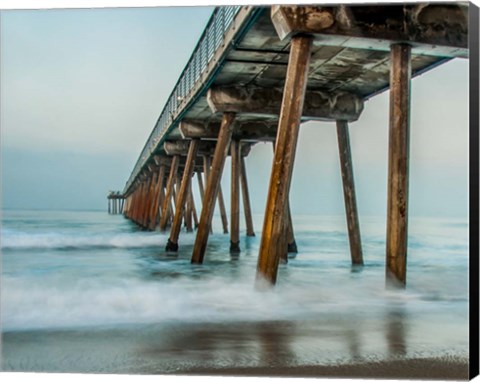 Framed Pier Crop Print