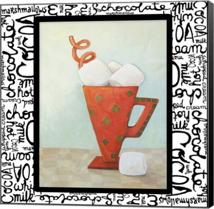 Framed Tis the Season for Cocoa III Print