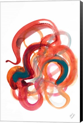 Framed Abstract Movement I Print
