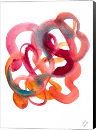 Framed Abstract Movement II Print
