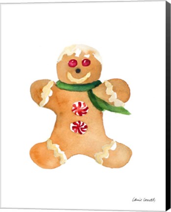 Framed Gingerbread Man II Print