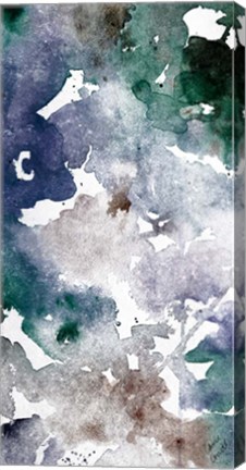 Framed Deep Ocean Panel II Print