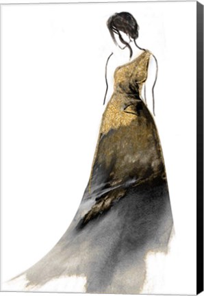 Framed Dress Glam Print
