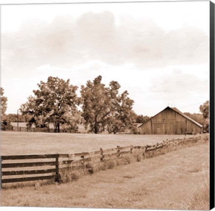 Framed Simple Farm Life Print