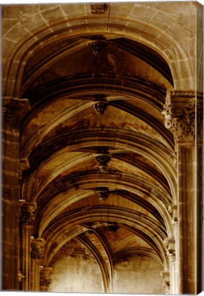 Framed Arches St Eustache I Print