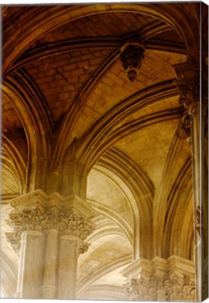 Framed Arches St Eustache II Print