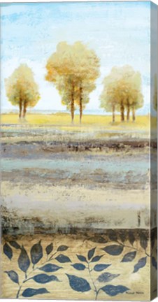 Framed Tree line II Print