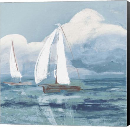 Framed Dusk Regatta Winds Print