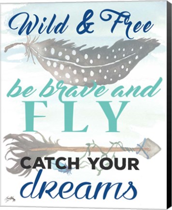 Framed Inspiring III Print