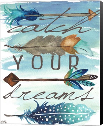 Framed Catch Your Dreams Print