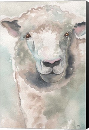 Framed Muted Lamb Print