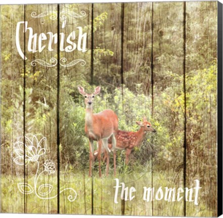 Framed Cherish The Moment Print