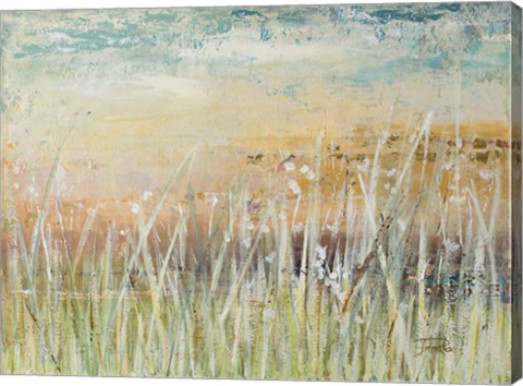 Framed Muted Grass Print