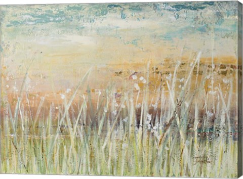 Framed Muted Grass Print